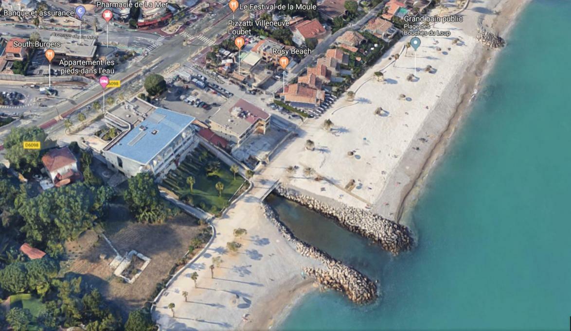 Acquamarina Leilighet Villeneuve-Loubet Eksteriør bilde